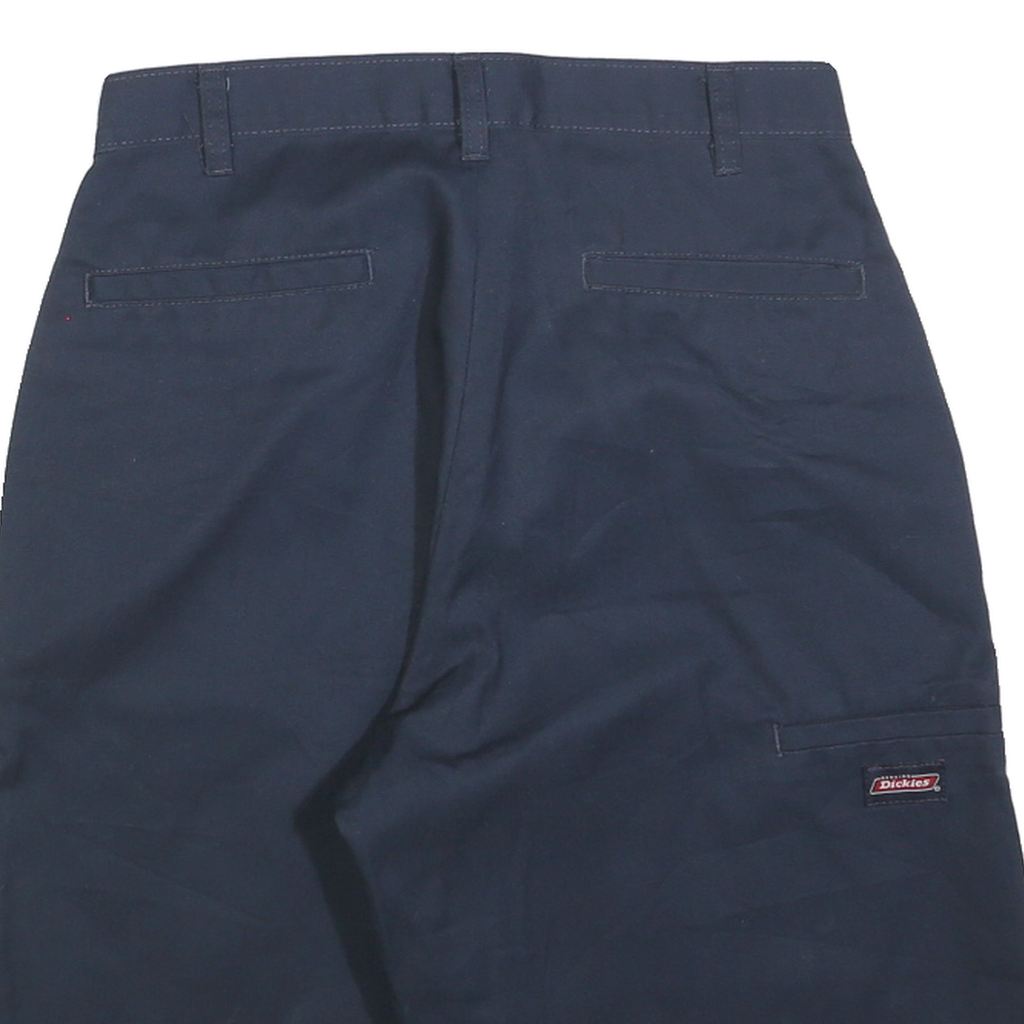 DICKIES Mens Shorts Blue Casual Plain M W30 Workwear Durable Cotton Blend