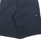 DICKIES Mens Shorts Blue Casual Plain M W30 Workwear Durable Cotton Blend