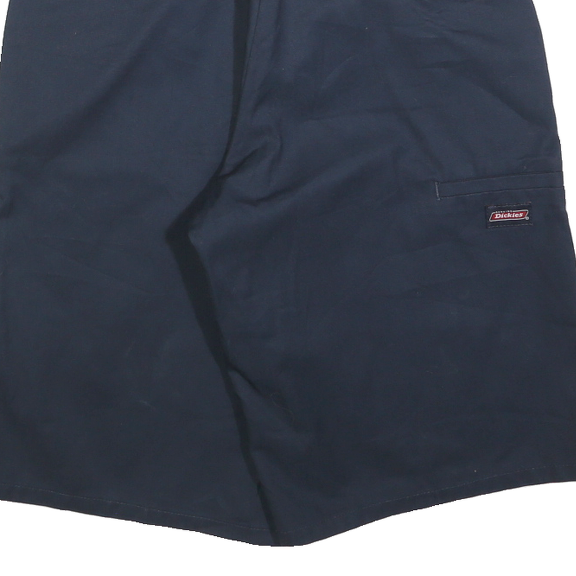 DICKIES Mens Shorts Blue Casual Plain M W30 Workwear Durable Cotton Blend