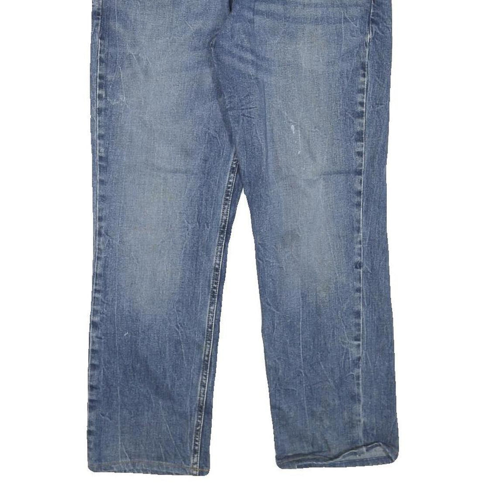 LEVI'S Mens Jeans Blue Regular Straight Denim Medium W32 L26 Classic Fit Zip