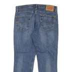 LEVI'S Mens Jeans Blue Regular Straight Denim Medium W32 L26 Classic Fit Zip