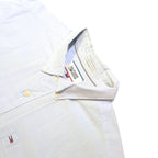 TOMMY HILFIGER Mens White Casual Shirt M Cotton Blend Button Down Collar Long