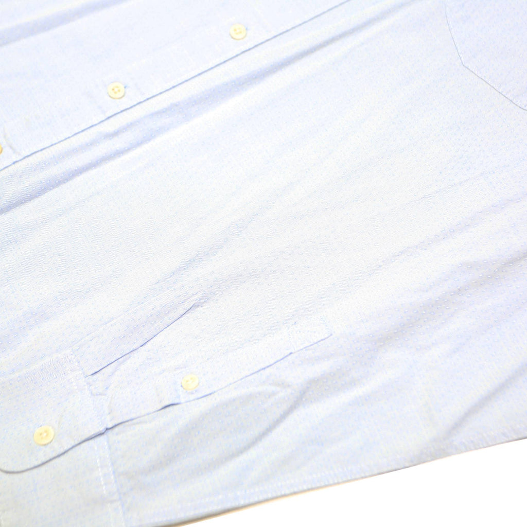 TOMMY HILFIGER Mens White Casual Shirt M Cotton Blend Button Down Collar Long