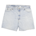 LEVI'S Mens Shorts Blue Casual Denim L W34 Classic Cotton Blend