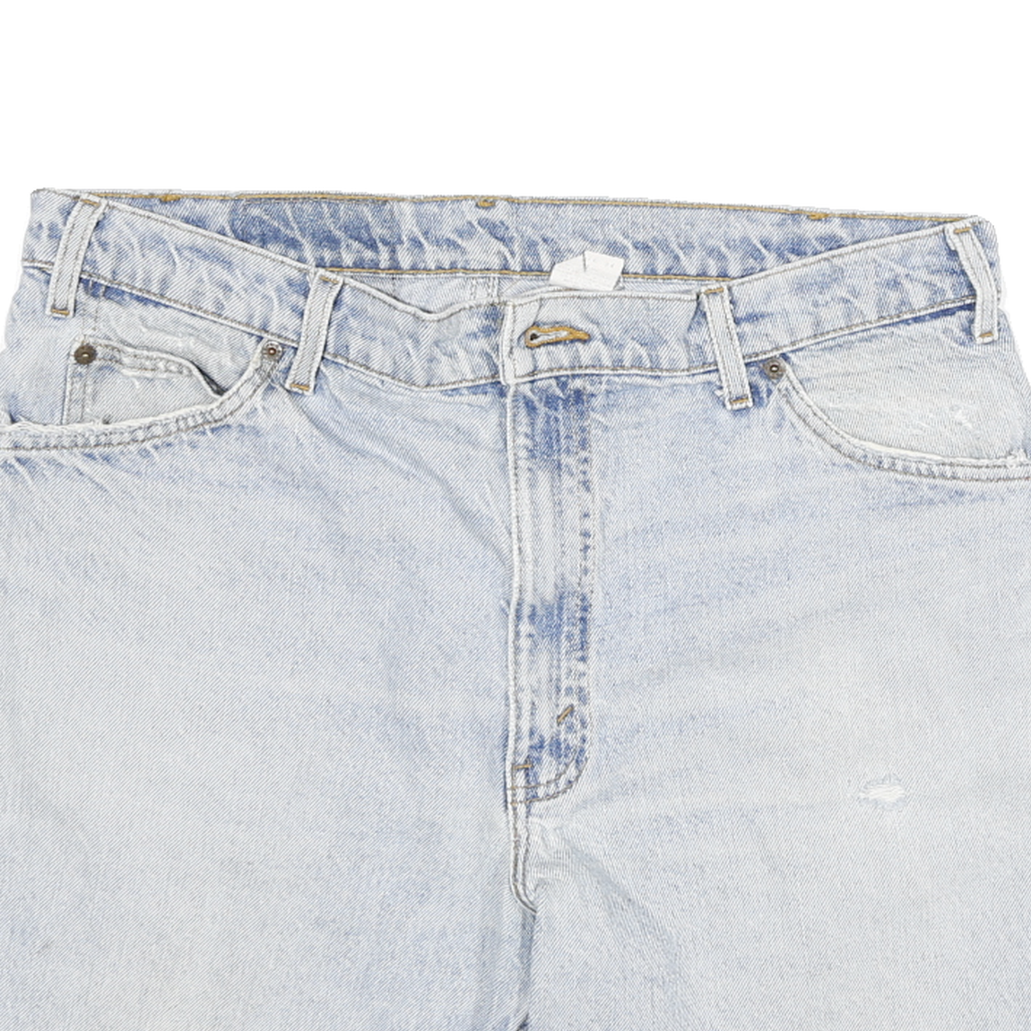 LEVI'S Mens Shorts Blue Casual Denim L W34 Classic Cotton Blend