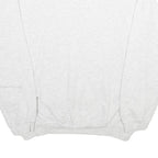 PUMA Mens White Crew Neck L Classic Cotton Sweatshirt Logo Pullover