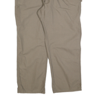 CARHARTT Mens Regular Fit Beige Cotton Blend Trousers W42 L30 Workwear Utility