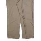 CARHARTT Mens Regular Fit Beige Cotton Blend Trousers W42 L30 Workwear Utility