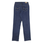LEVI'S Perfectly Slimming 512 Straight Womens Jeans Blue Slim Straight Denim W30