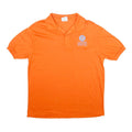 SCREEN MATES Mens Orange Polo Shirt M California Exposition State Fair Short