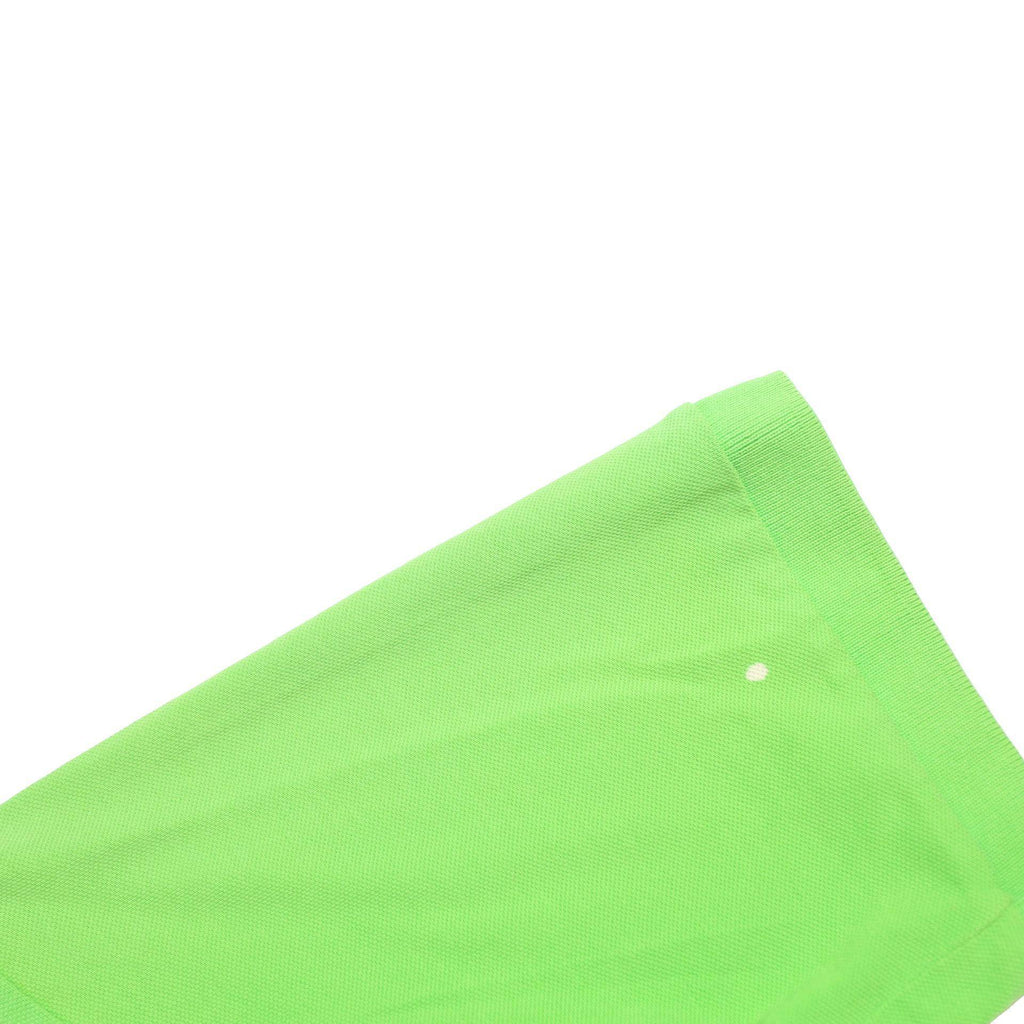 KAPPA Mens Green Short Sleeve Plain M Cotton Polo Shirt Casual Summer Wear