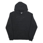 PUMA Mens Black Hoodie M Cotton Blend Pullover Classic Logo Design