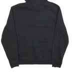 PUMA Mens Black Hoodie M Cotton Blend Pullover Classic Logo Design