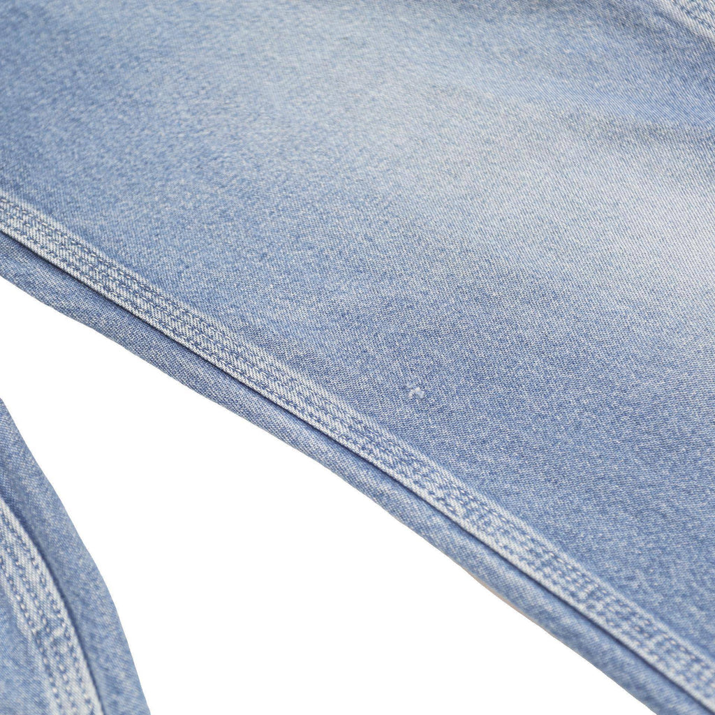 CARHARTT Womens Relaxed Denim Jeans Light Blue W26 L28 Utility Workwear Zip
