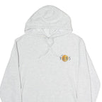 VANS Mens White Hoodie S Off The Wall Graphic Pullover Cotton Casual