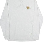 VANS Mens White Hoodie S Off The Wall Graphic Pullover Cotton Casual