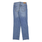 LEE Mens Regular Fit Blue Denim Jeans W28 L29 Zip Closure Comfortable Classic