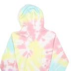 JAC VANEK Womens Pastel Tie Dye Hoodie S Cotton Blend Cute Cactus Print