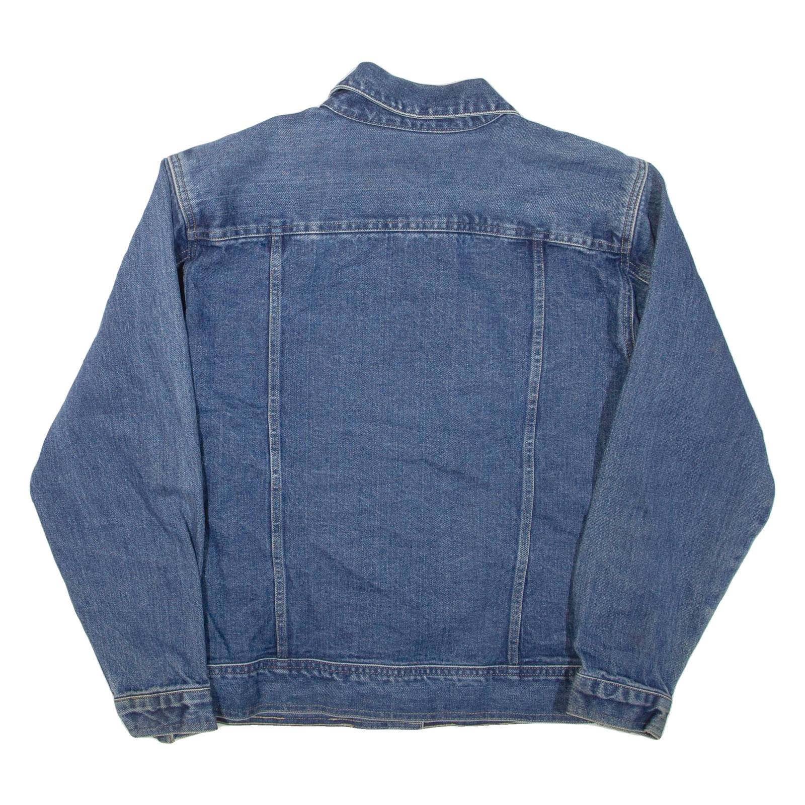 ST JOHN'S BAY Mens Denim Jacket Blue M