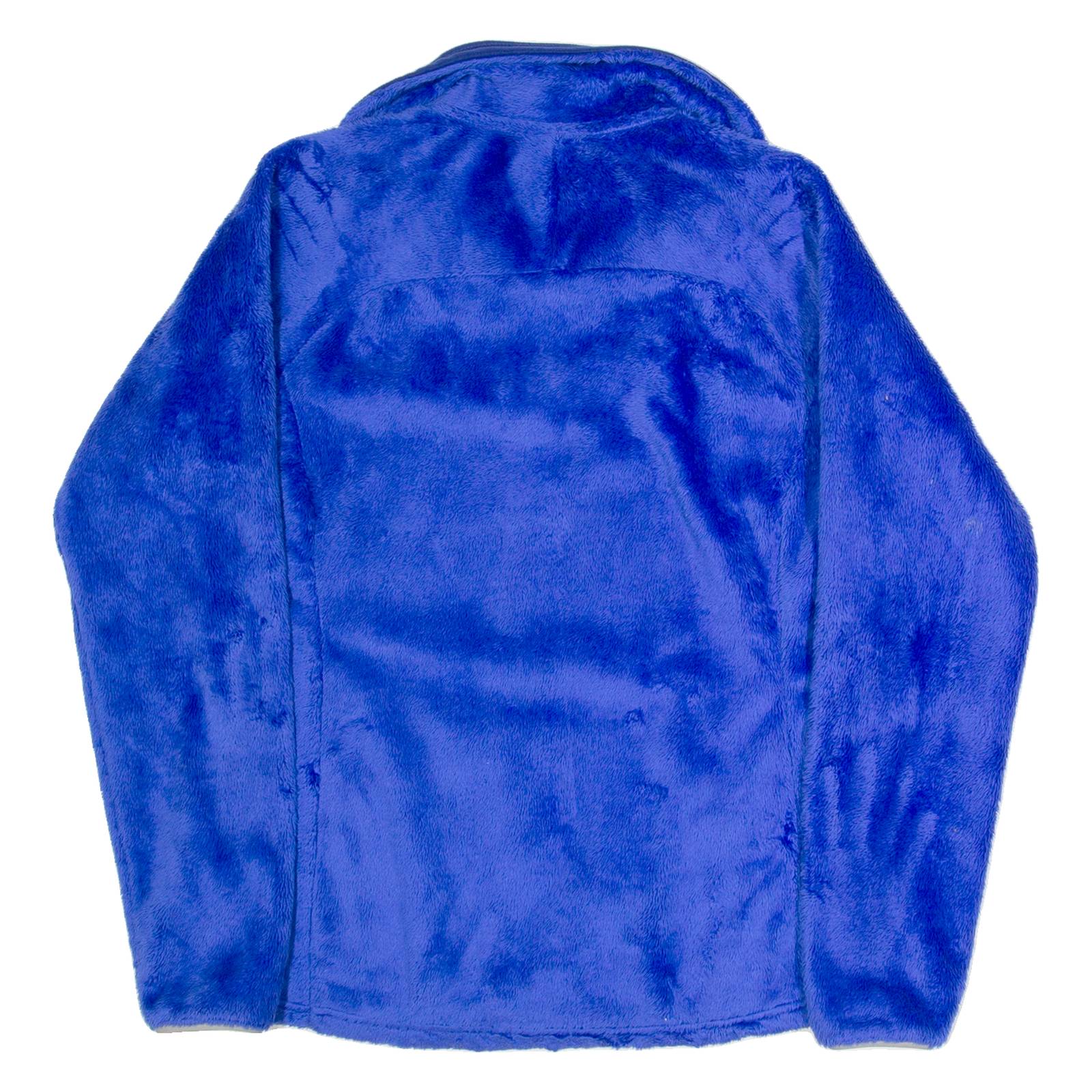 THE NORTH FACE Womens Fleece Blue 1/4 Zip S