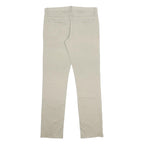 ZARA MAN Mens Cotton Blend Beige Slim Straight Trousers W32 L33 Casual Workwear