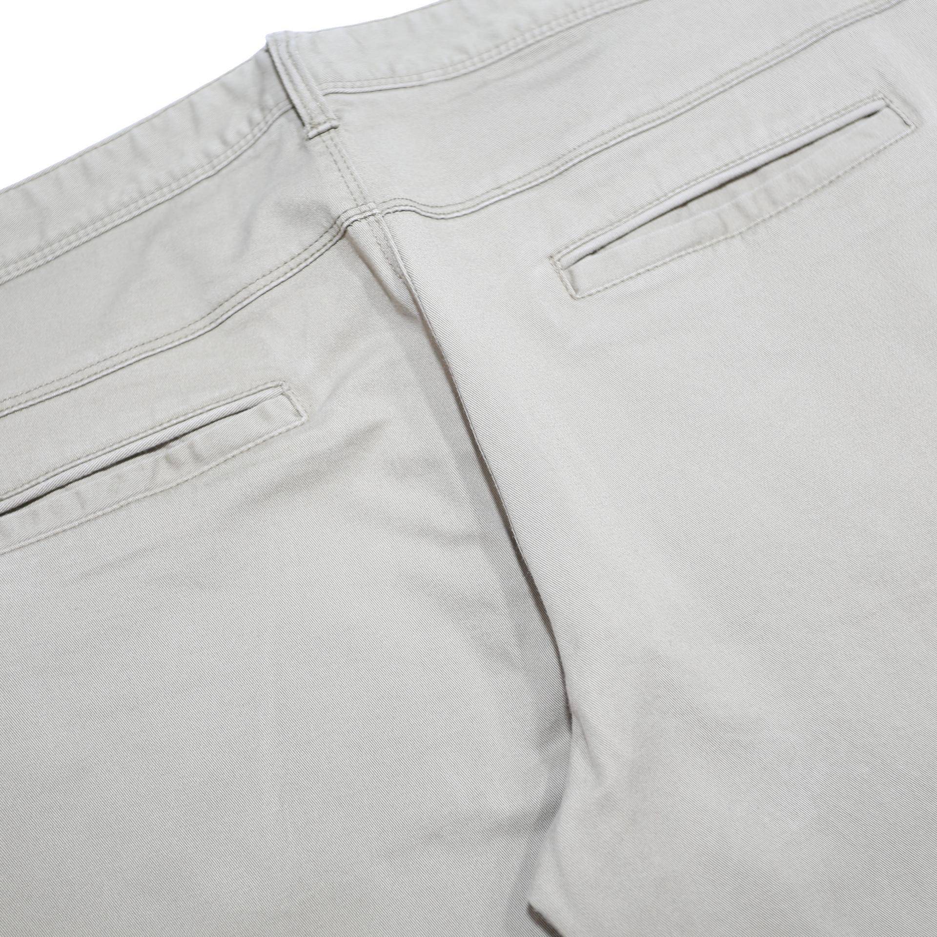 ZARA MAN Mens Cotton Blend Beige Slim Straight Trousers W32 L33 Casual Workwear