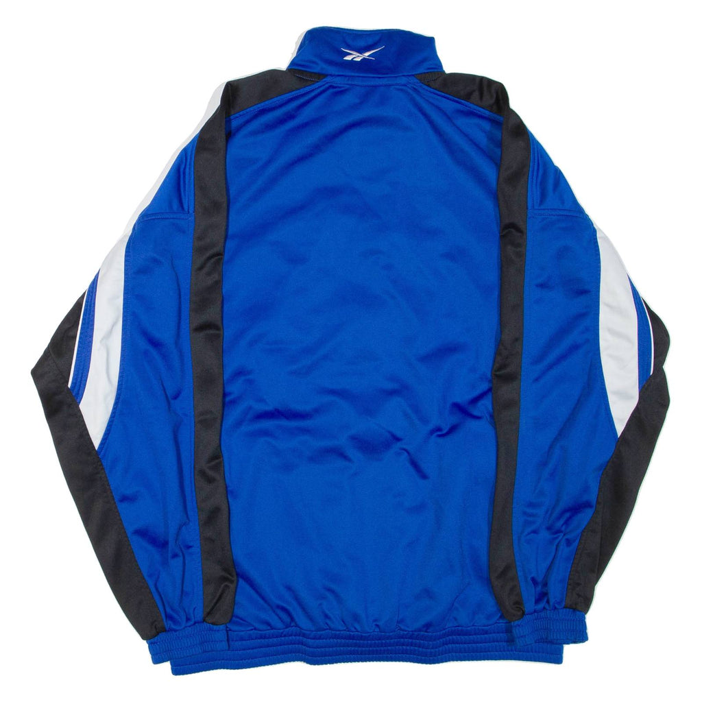 REEBOK Mens Track Jacket Blue M