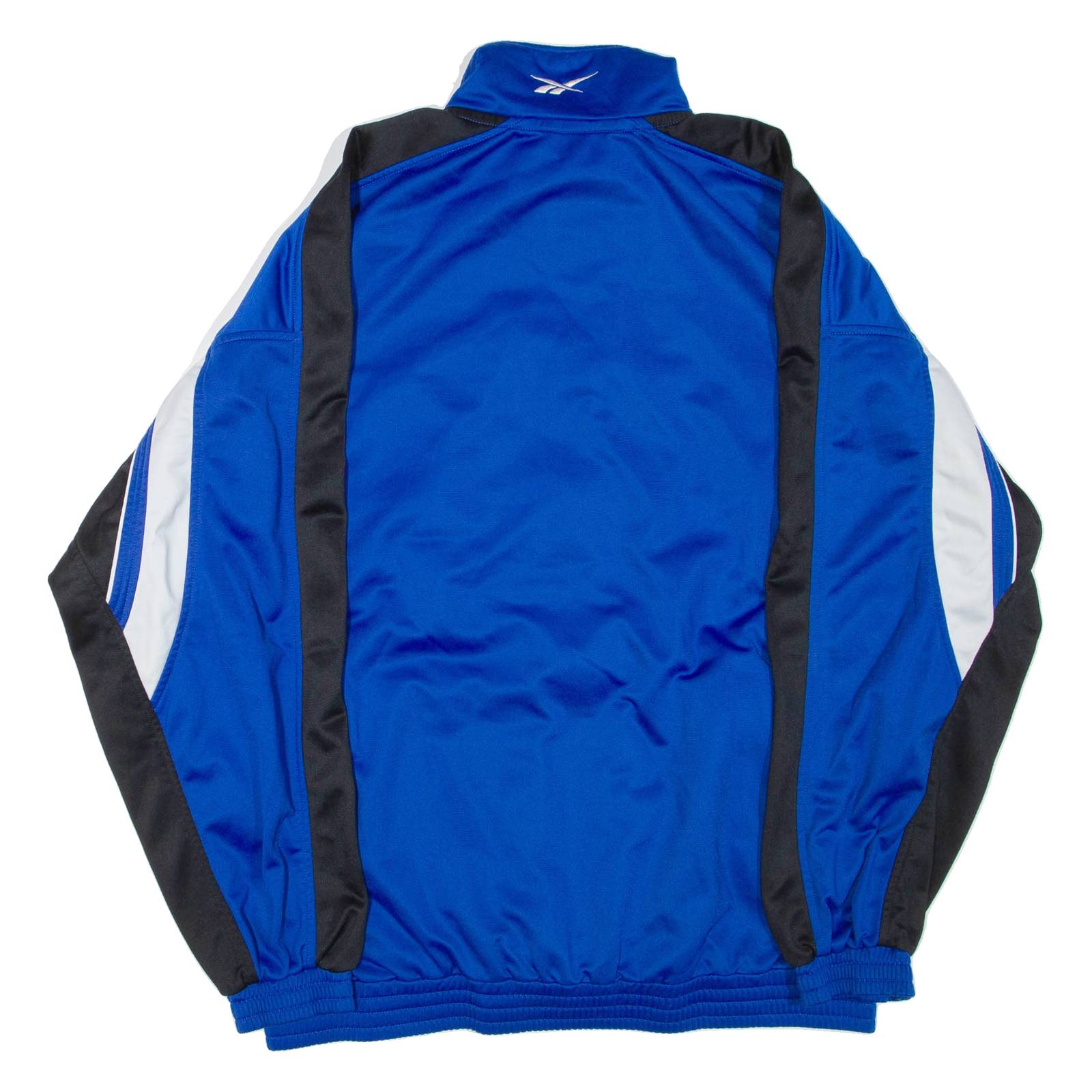 REEBOK Mens Track Jacket Blue M