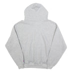 CHAMPION Womens Grey Zip Up Hoodie M Casual Cotton Blend Sweatshirt