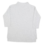 PHASE EIGHT Womens Grey Pullover Sweatshirt UK 6 Cotton Blend Lightweight