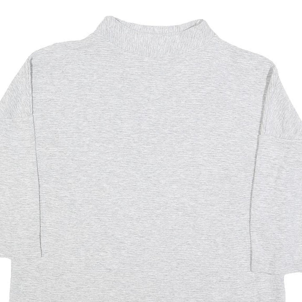 PHASE EIGHT Womens Grey Pullover Sweatshirt UK 6 Cotton Blend Lightweight