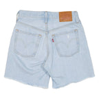 LEVI'S 501 BIG E Womens Denim Shorts Blue Relaxed XXS W23