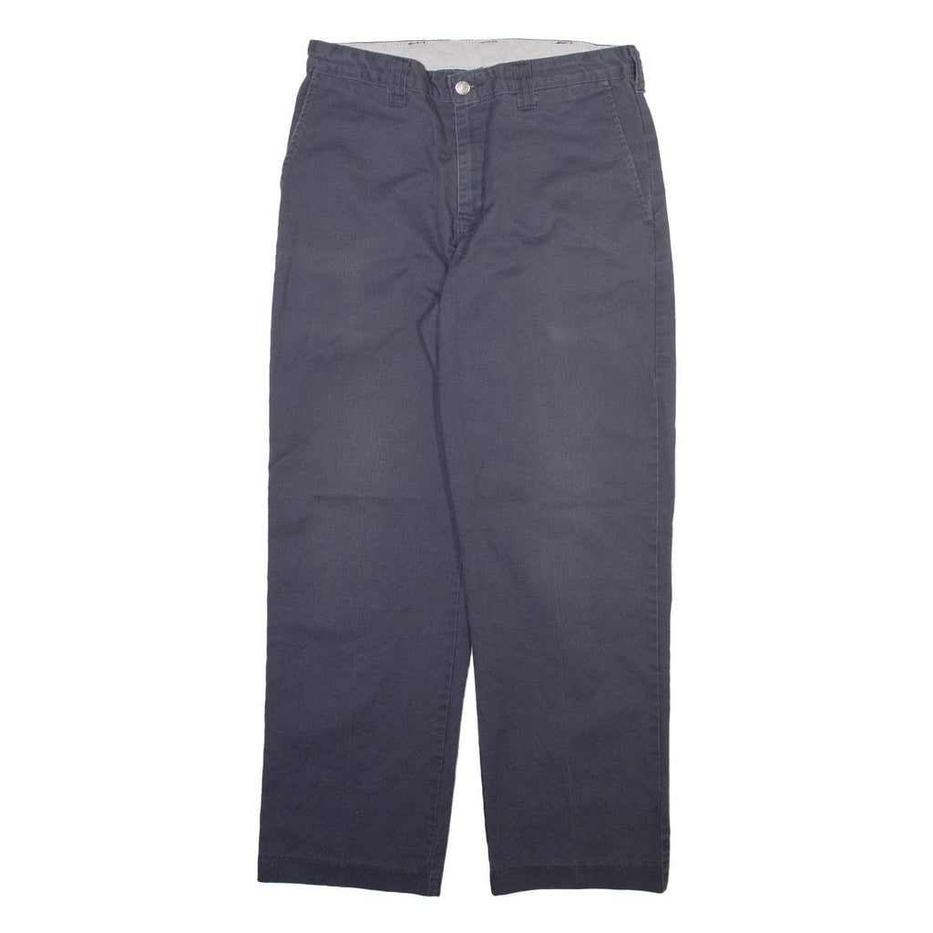 DICKIES Mens Trousers Grey Regular Straight W32 L30