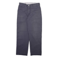 DICKIES Mens Trousers Grey Regular Straight W32 L30