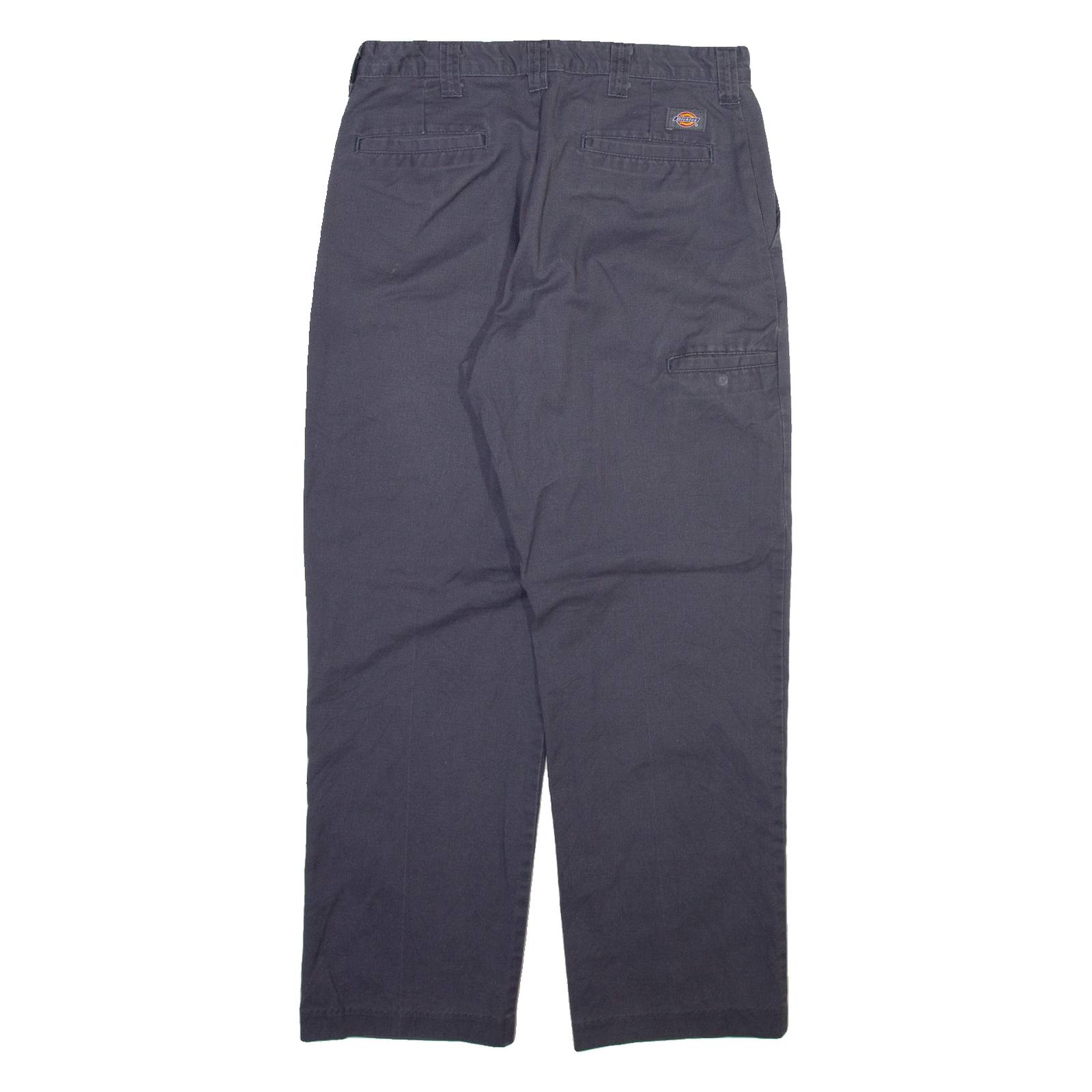 DICKIES Mens Trousers Grey Regular Straight W32 L30
