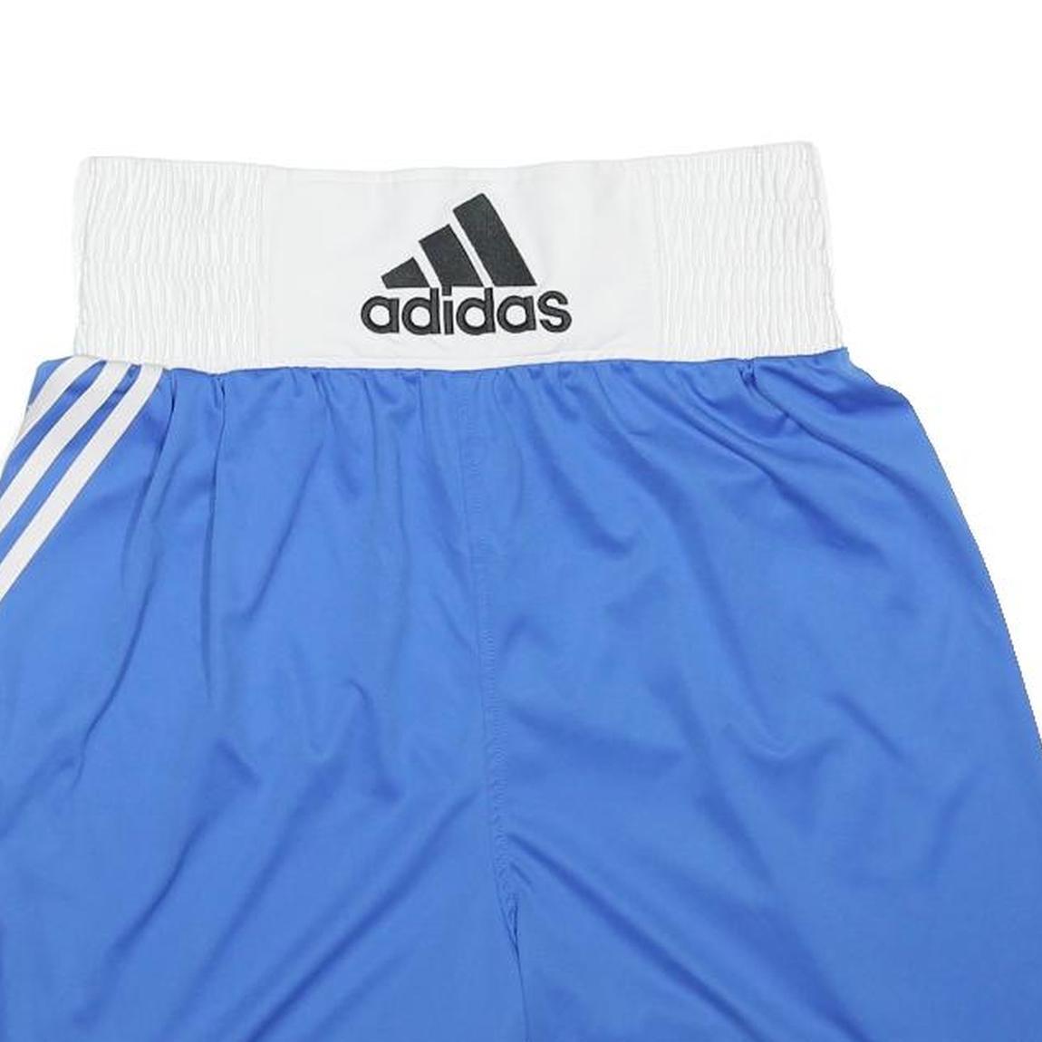 ADIDAS Mens Shorts Blue Casual M W28 Sport Gym Training Elastic Waistband