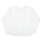 ONEITA Mens Grey Pullover Crew Neck Sweatshirt XL Media Spot Print