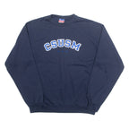 CHAMPION CSUSM MOM Womens Sweatshirt Blue USA L