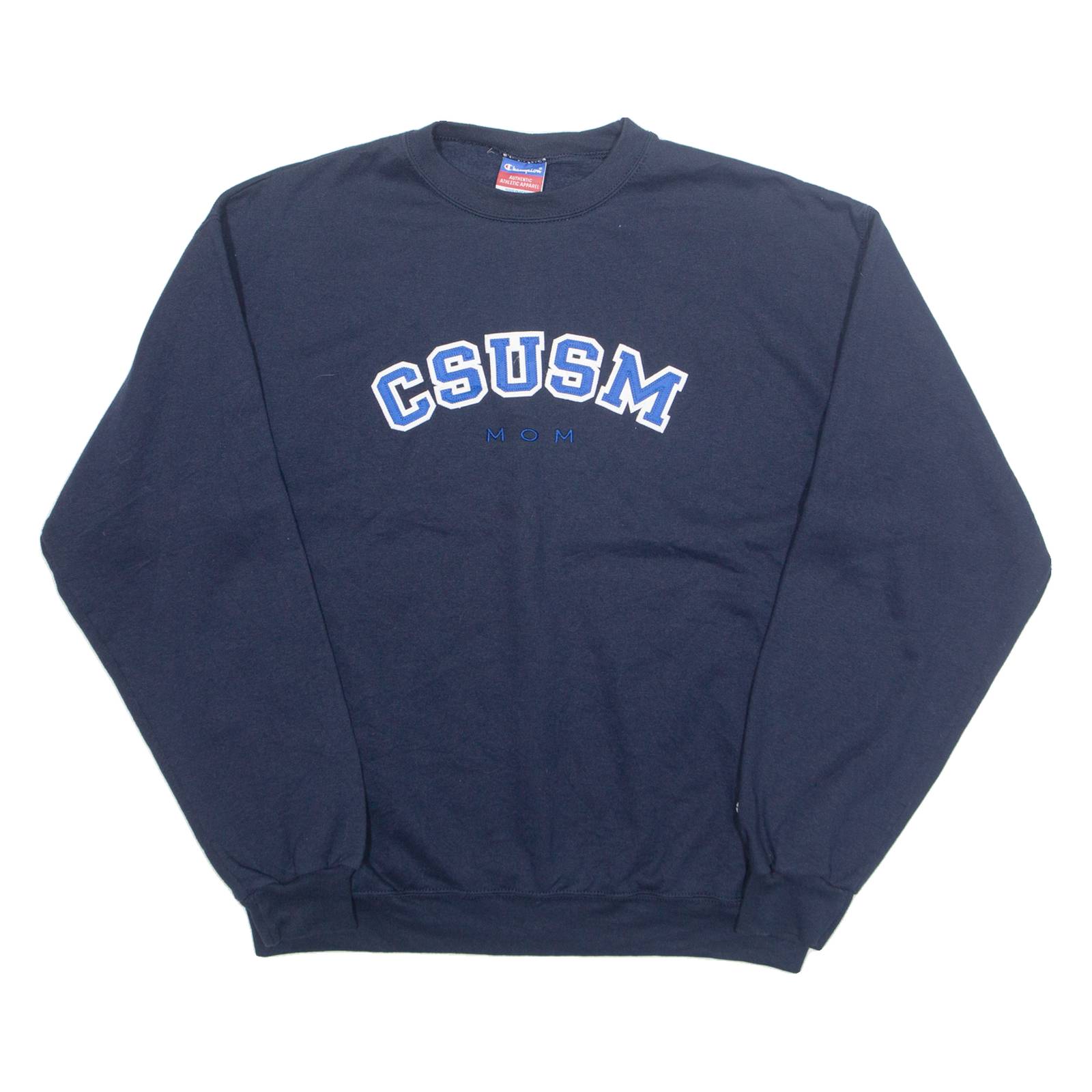CHAMPION CSUSM MOM Womens Sweatshirt Blue USA L