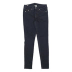 TRUE RELIGION Womens Jeans Blue Slim Skinny Denim Medium W28 L31 Zip Stylish