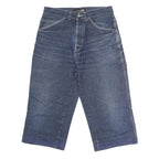 JACK & JONES Mens Denim Blue Casual Shorts M W32 Cotton Relaxed Fit