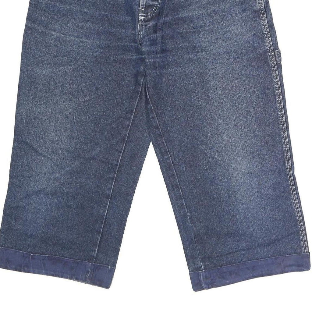 JACK & JONES Mens Denim Blue Casual Shorts M W32 Cotton Relaxed Fit