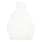 LEVI'S Mens White Pullover Hoodie L Cotton Logo Sweatshirt