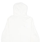 LEVI'S Mens White Pullover Hoodie L Cotton Logo Sweatshirt