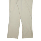 DICKIES Mens Cotton Blend Beige Regular Straight Trousers W34 L30 Workwear