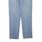 CARHARTT Womens Regular Blue Denim Light Wash Jeans W36 L32 Classic Fit Zip