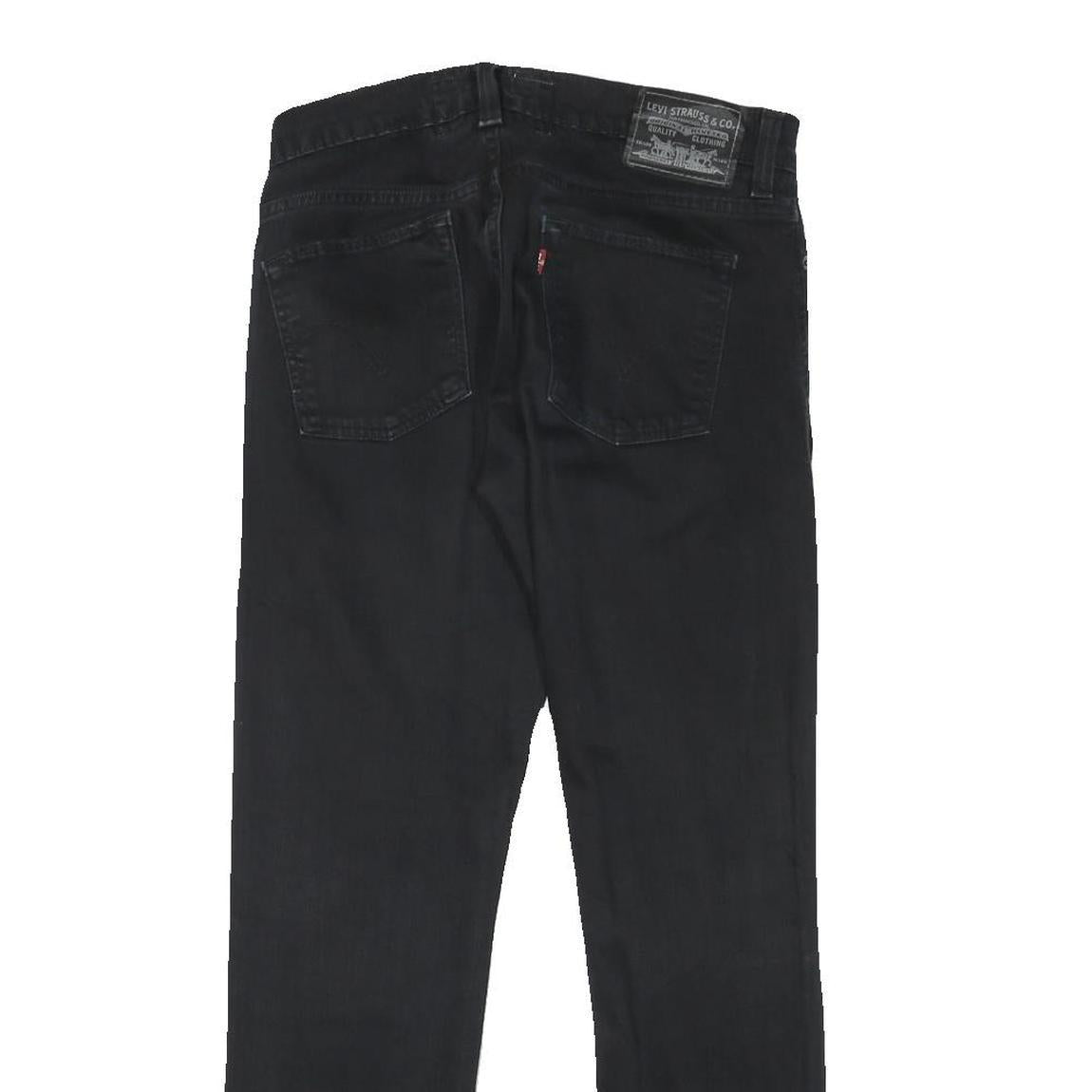 LEVI'S 511 Mens Jeans Black Slim Skinny Denim W29 L29 Classic Zip Pocket