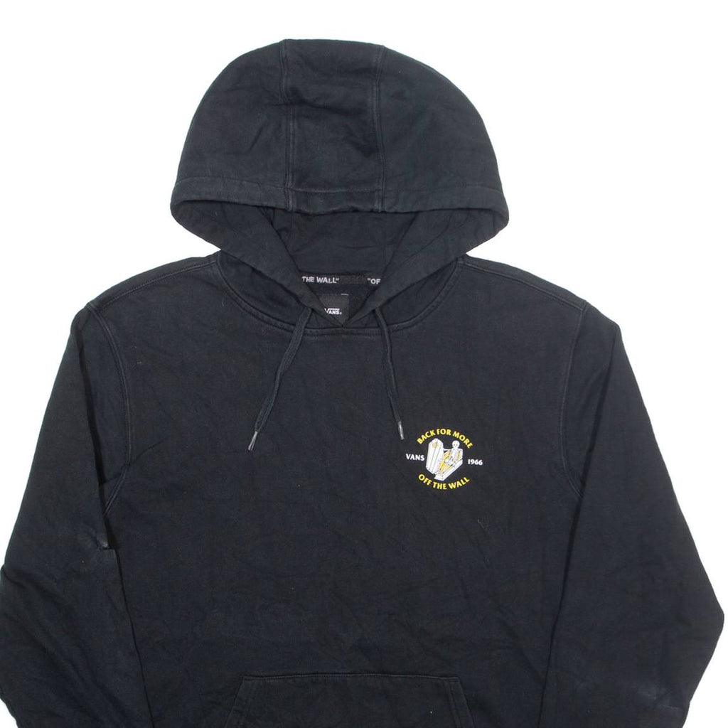 VANS Mens Black Hoodie S