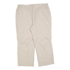 TREVOLUTION Womens Beige Regular Fit Straight Leg Trousers W36 L26 Polyester