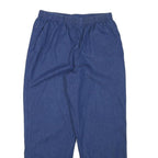 ALFRED DUNNER Womens Relaxed Blue Denim Cotton Blend Jeans W25 L25 Elastic Waist